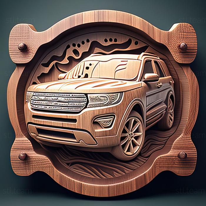 3D model Ford Explorer (STL)